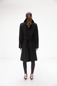 Cecile Luxe Coat Noir